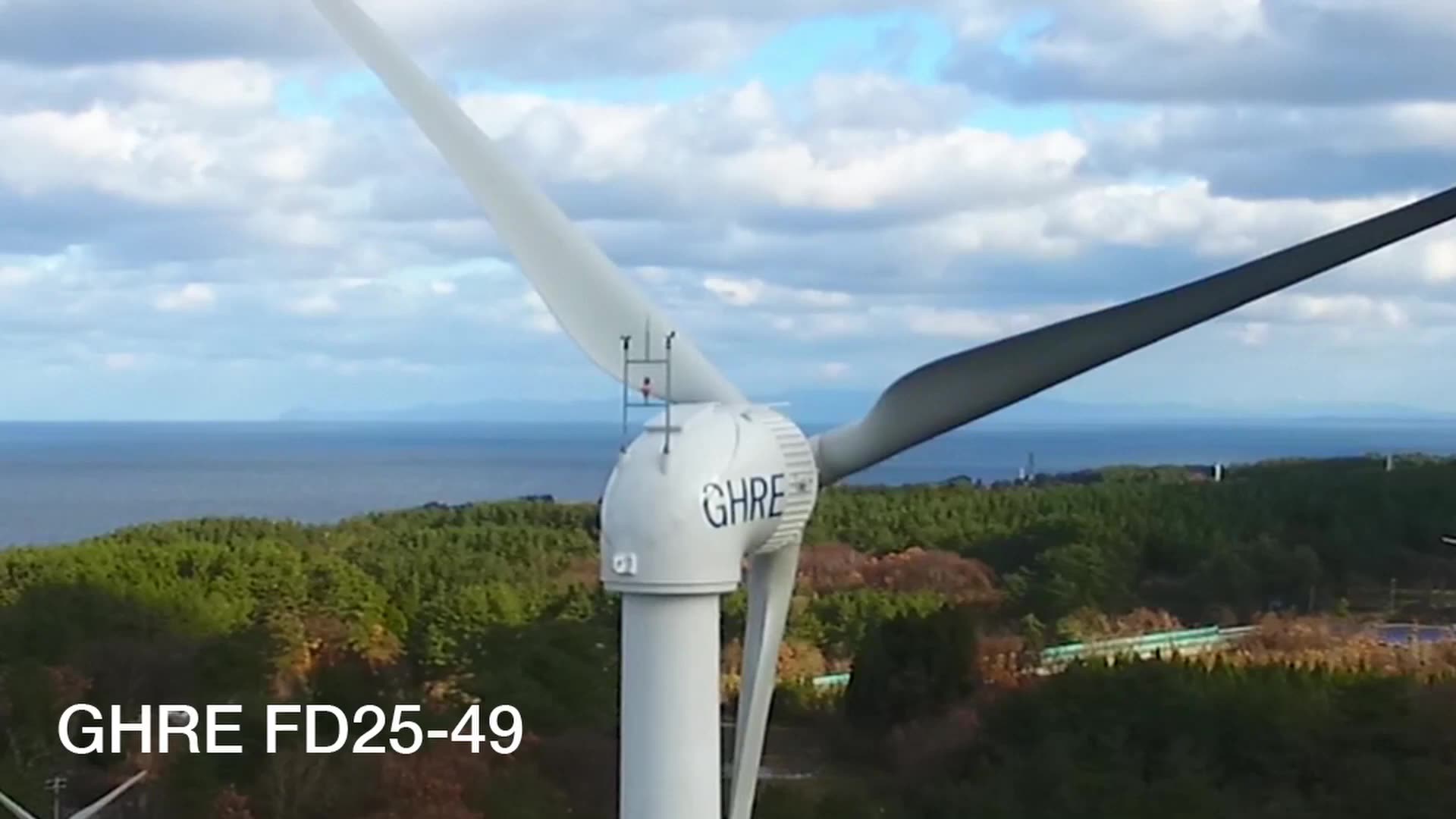 Active Variable Pitch Control Fd42 400 Kw 500 Kw Wind Turbine Adopt Low