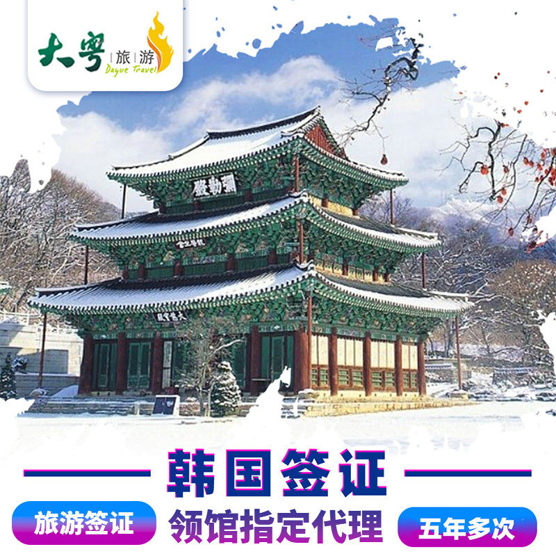 Korea·Multiple Entry Visa·Visa Application in Guangzhou·Korean Five-Year and Ten-Year Multiple Entry Visa·Korean Five-Year Multiple Entry Visa·Guangdong, Guangxi, Fujian, Hainan Can Expedite the Processing of Individual Tourist Visas