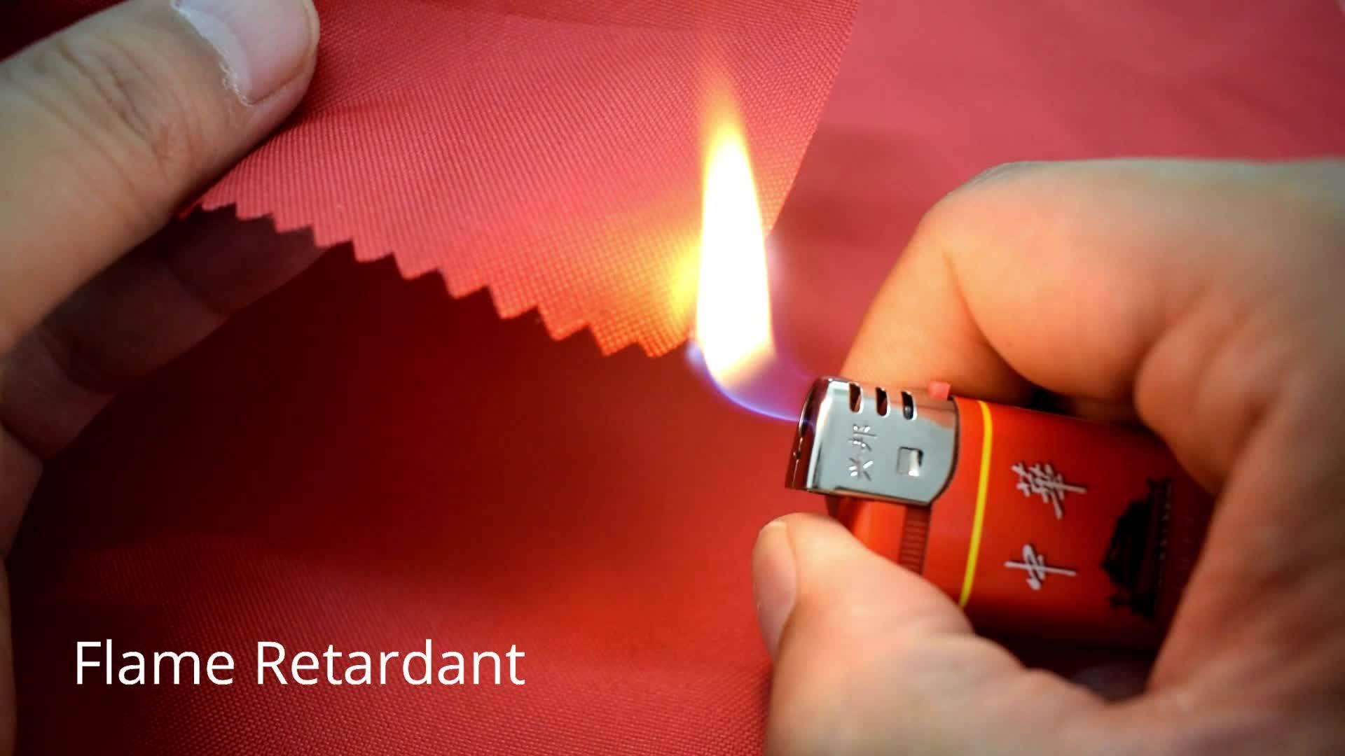 Good Water Resistant 600d Polyester Oxford Fabric For Fr Tent Fabric