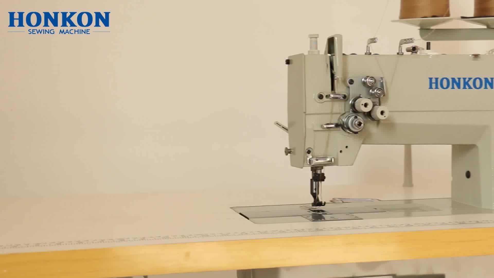 Honkon Highspeed Industrial Double Needle Industrial Sewing Machine Hk