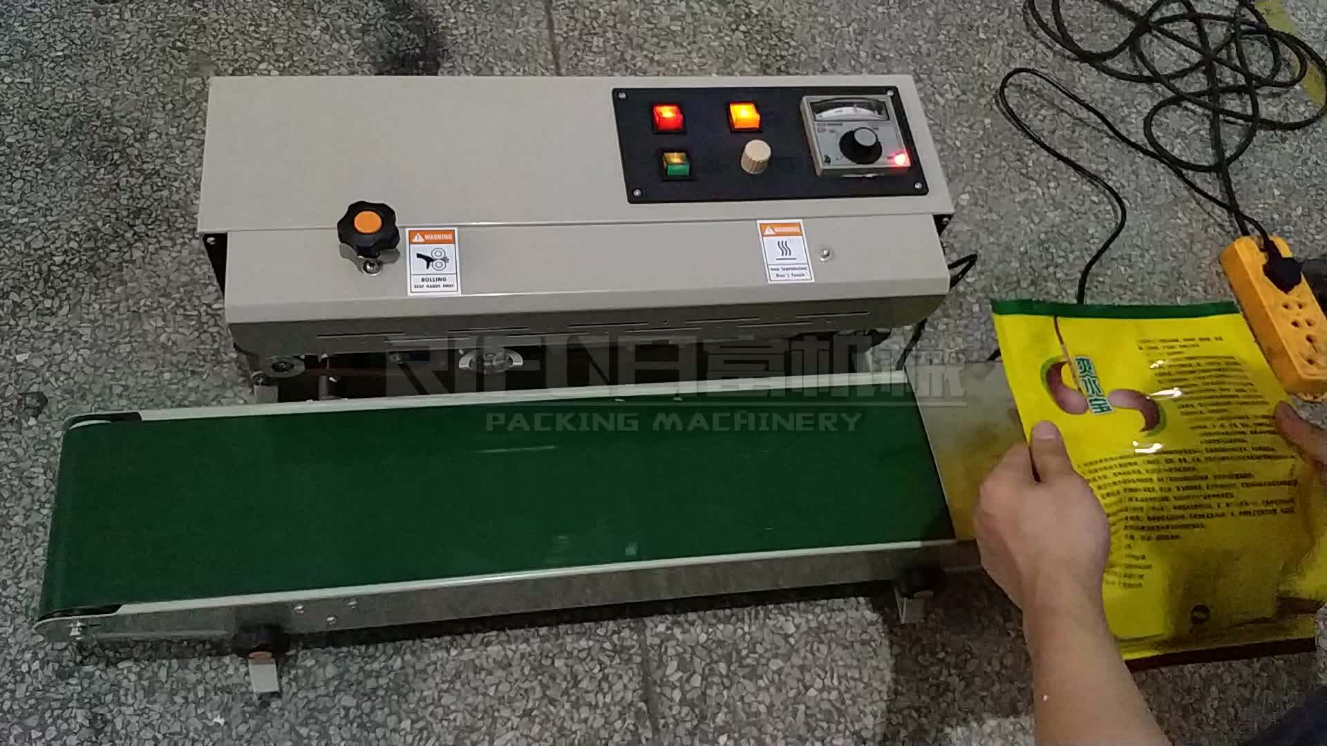 Hot Selling Continuous Sealing Machine Fr900 Horizontal Aluminum Foil