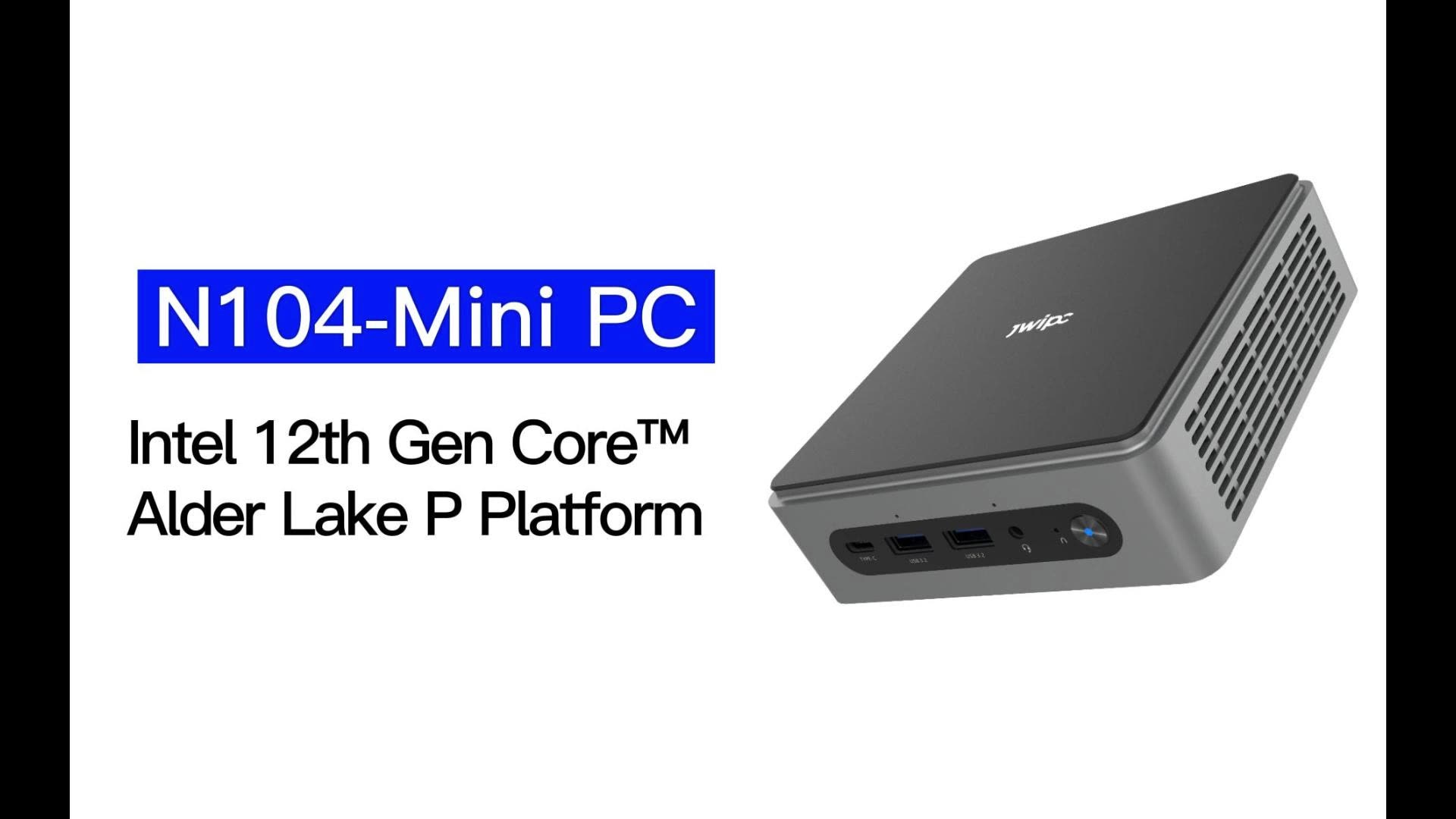 Jwipc Nuc Intel 12th Gen Cpu Most Powerful Mini Pc 8gb Ram M.2 Ddr4 Wifi6 Windows 11 Mini