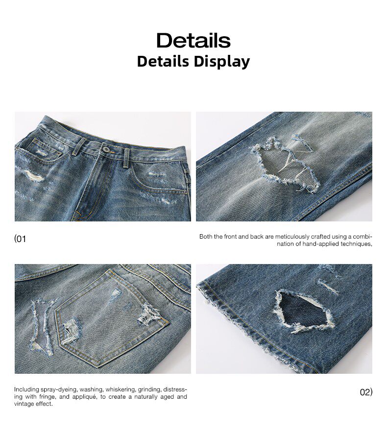 world.taobao.com: Bastard Annihilated Remade Jeans Ice Blue