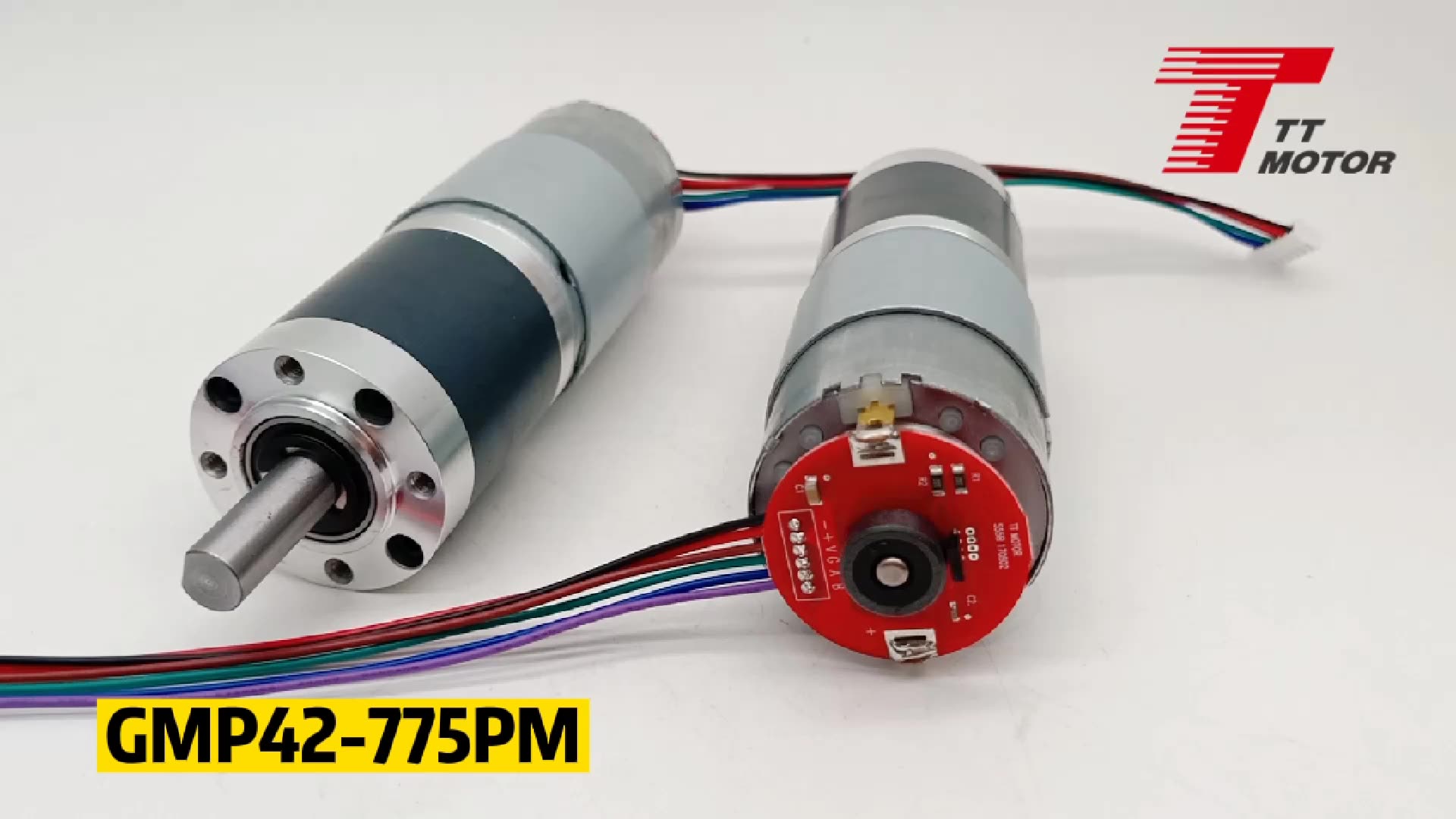 Tt 42mm Geared Motor Gearbox High Rpm 775 12v 24v Dc Motor