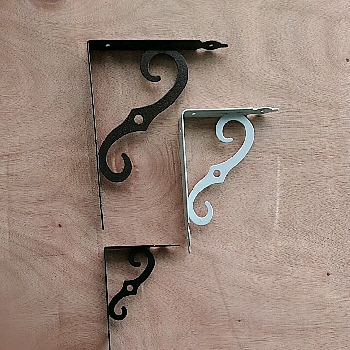 Kitchen Shelf Brackets Metal Heavy Duty Iron Shelf Brackets For Shelves