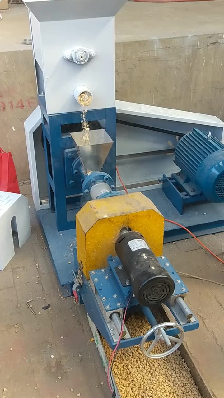 Dog And Cat Food Machine Pet Dog Food Processing Machine Fish Feed