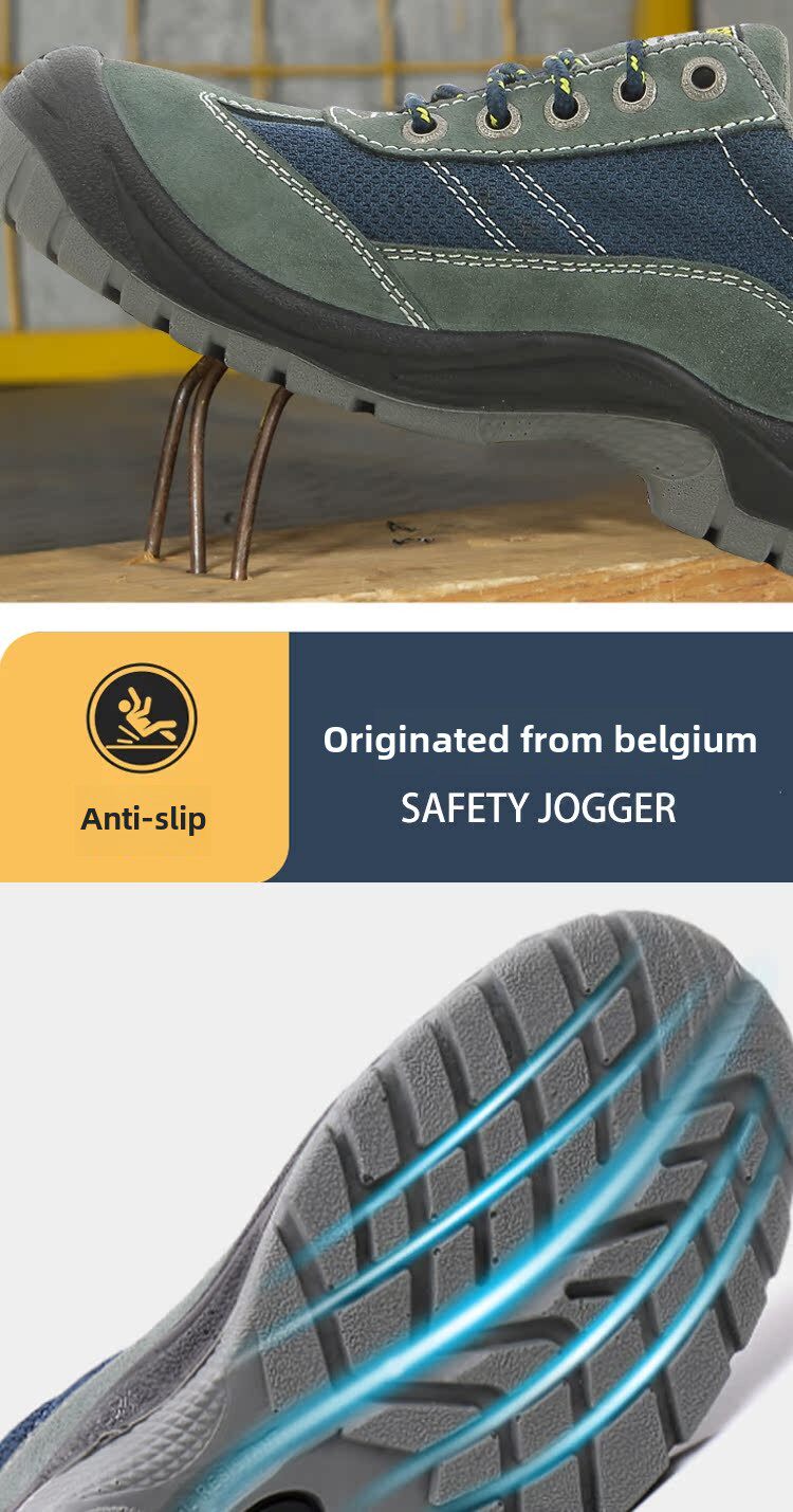 Защитная обувь 萨丁艺劳动保护鞋男士轻质透气安全鞋防摔防钉防刺防静电防滑工作鞋 Safety jogger