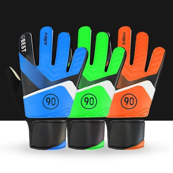 Brand Investment Children's Soccer Goalkeeper Gloves Latex Anti-Collision Hand Protection Manufacturer Wholesale Cross-Border Export