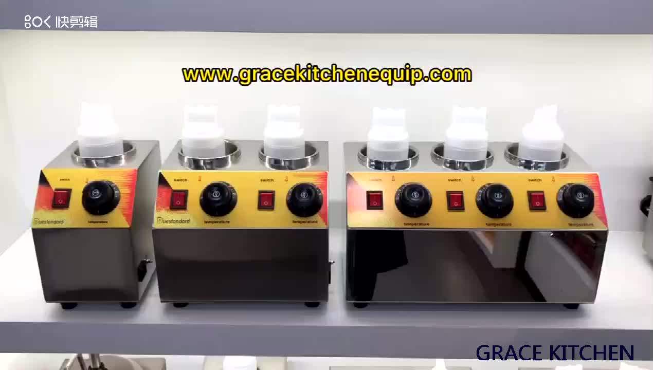 Hot Sale Commercial Stainless Steel Electric Single Sauce Bottles