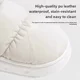 Waterproof Cotton Slippers Women's Winter 2023 New Indoor Home Non-slip Warm Plush Latex Moon Cotton Slippers Women's Winter