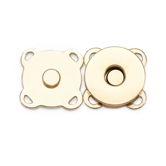 Color Plum Blossom Magnetic Buckle Hidden Buckle Clothes Bag Women's Hidden Buckle Mother Buckle Hand-stitched Magnetic Buckle Button Button Snap Buckle
