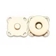 Color Plum Blossom Magnetic Buckle Hidden Buckle Clothes Bag Women's Hidden Buckle Mother Buckle Hand-stitched Magnetic Buckle Button Button Snap Buckle