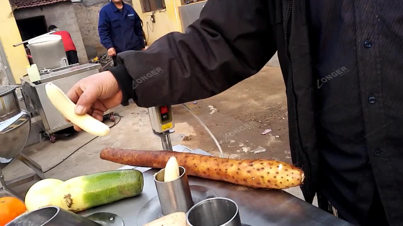 Adjustable Electric Plantain Potato Chip Slicer Apple Cassava Slicer