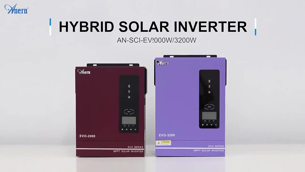 Anern 1000W/1500W/4000W/5000W ハイブリッドソーラーインバーター