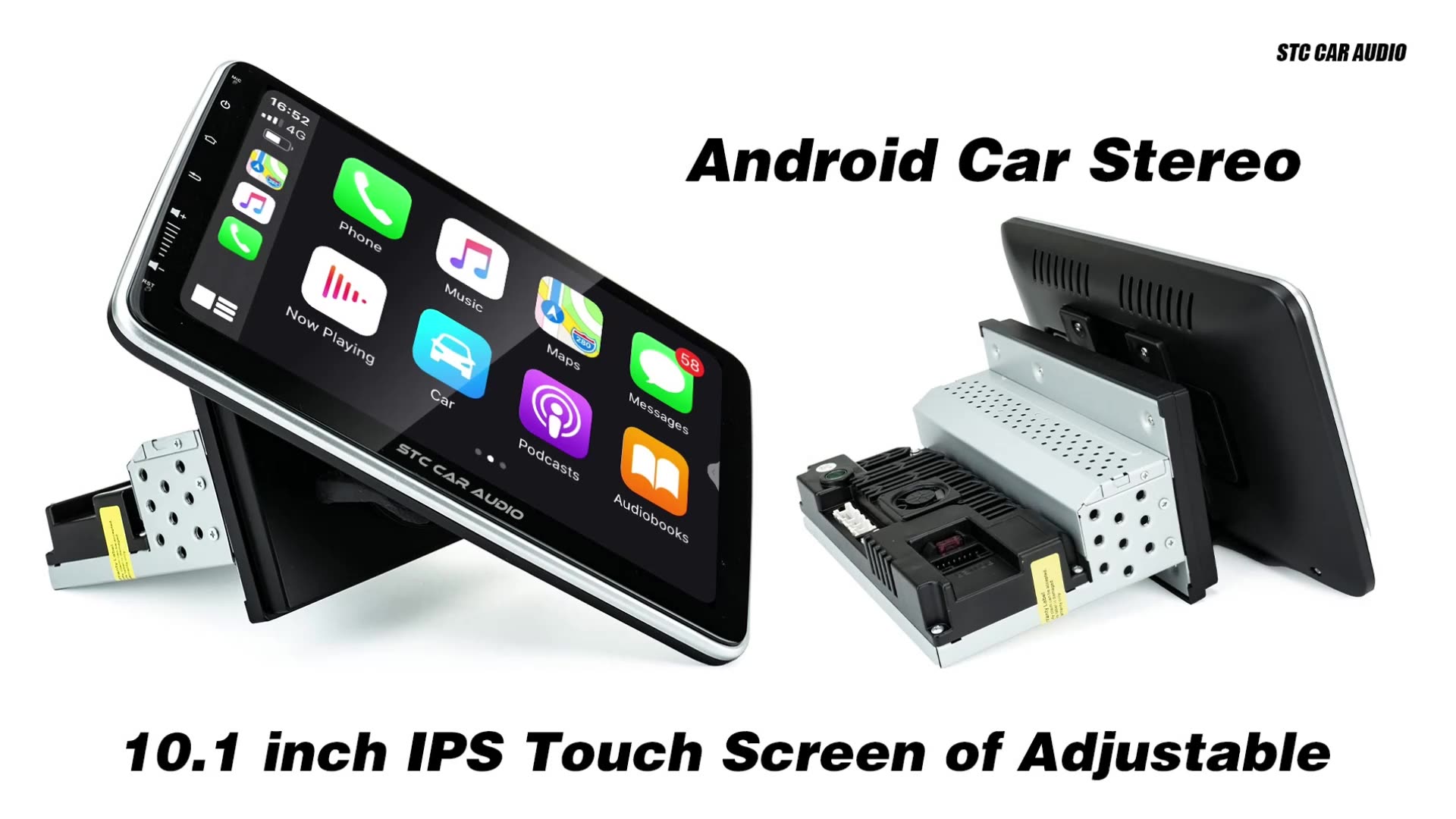 10.1inch Android Car Stereo With Automatic Rotating Car Player Touch