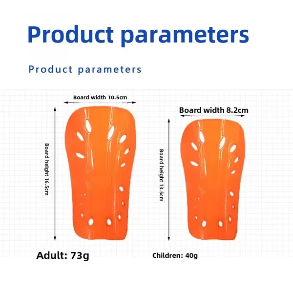 Football Shin Guards for Adults and Children, Sports Foot Guards with Holes for Ventilation, Knee Pads, Calf Shin Guards, Protective Gear