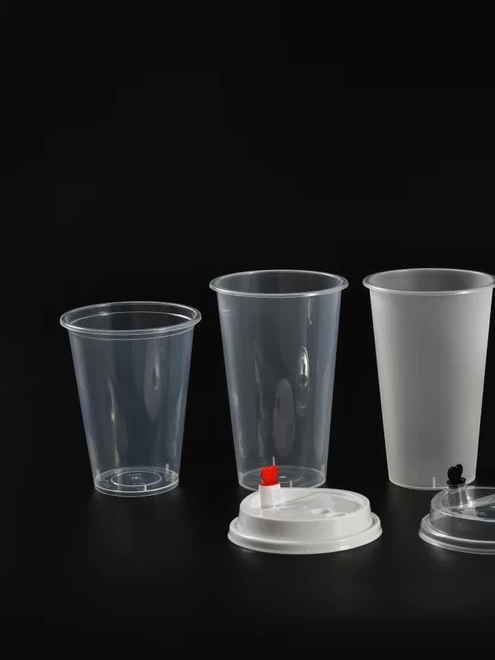 Disposable Pp Plastic 700ml Milk Tea Cups Buy 700ml Milk Tea Cups