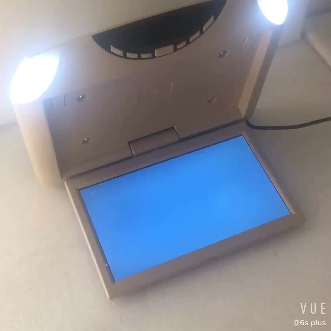 Car Roof Mount Lcd Monitor With Tv Support Backup Reverse Camera Buy