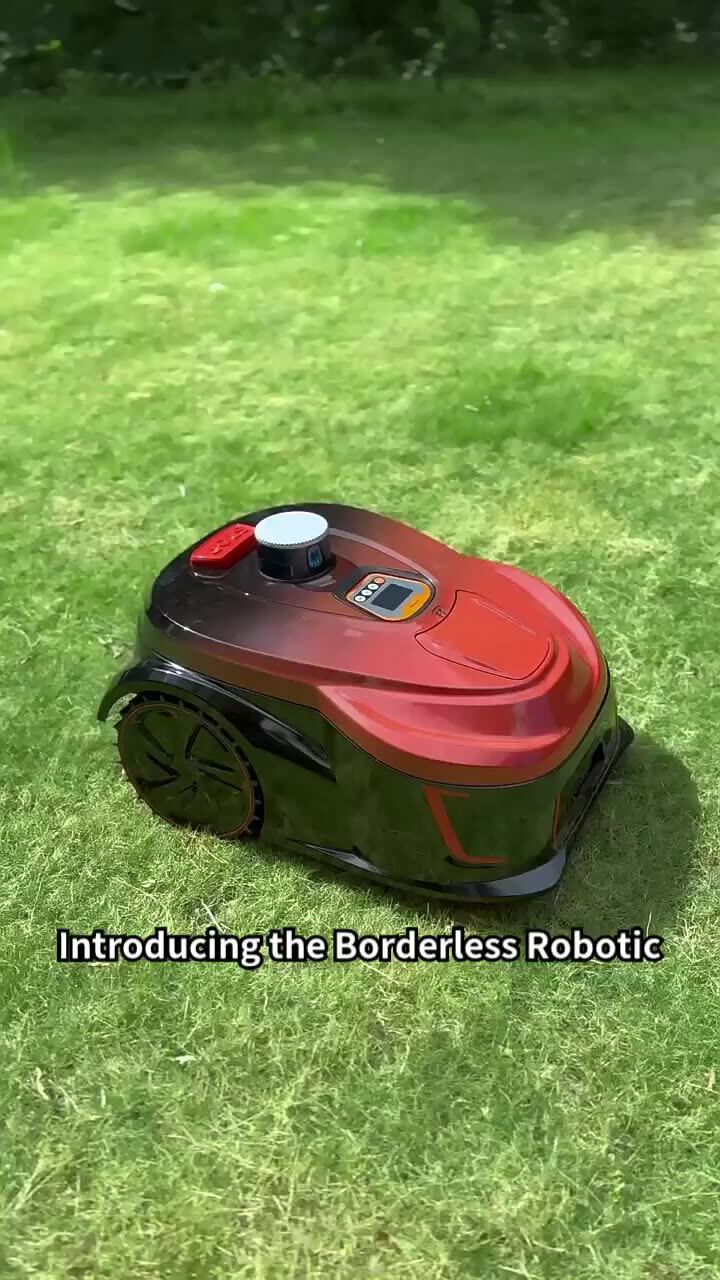 Borderless Robotic Lawn Mower With No Perimeter Wire Rtk Gps Navigation