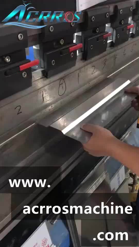 Bending Galvanized Steel 5 Mm Sheet Metal 163 Tons Presse Plieuse 6m