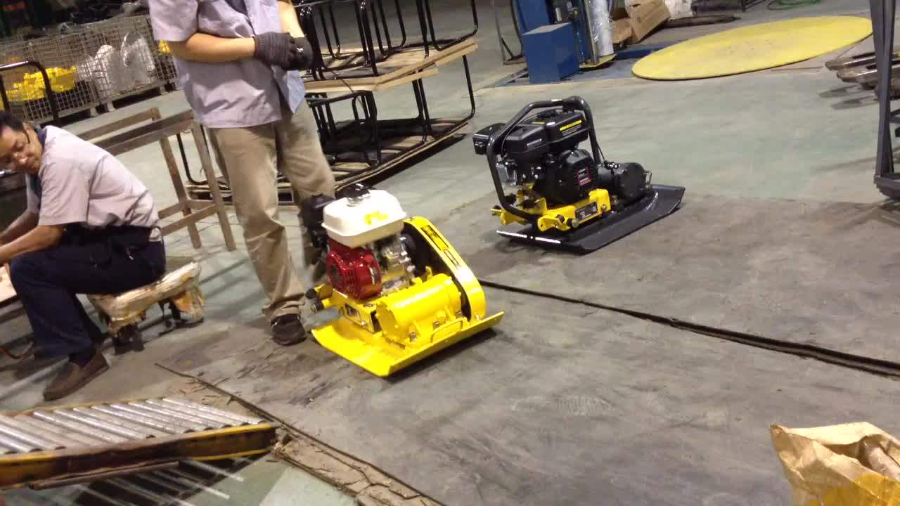 C160 Used Reversible Honda Gx270 Ey28 Electric Plate Compactor Machine