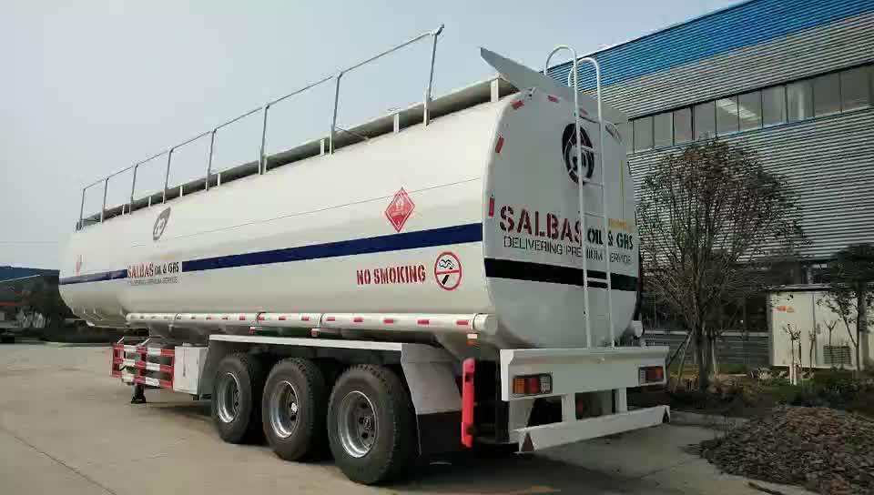 Clw 50000 Litre Fuel Tank Semi Trailer/50000 Litres Diesel Fuel Tanker