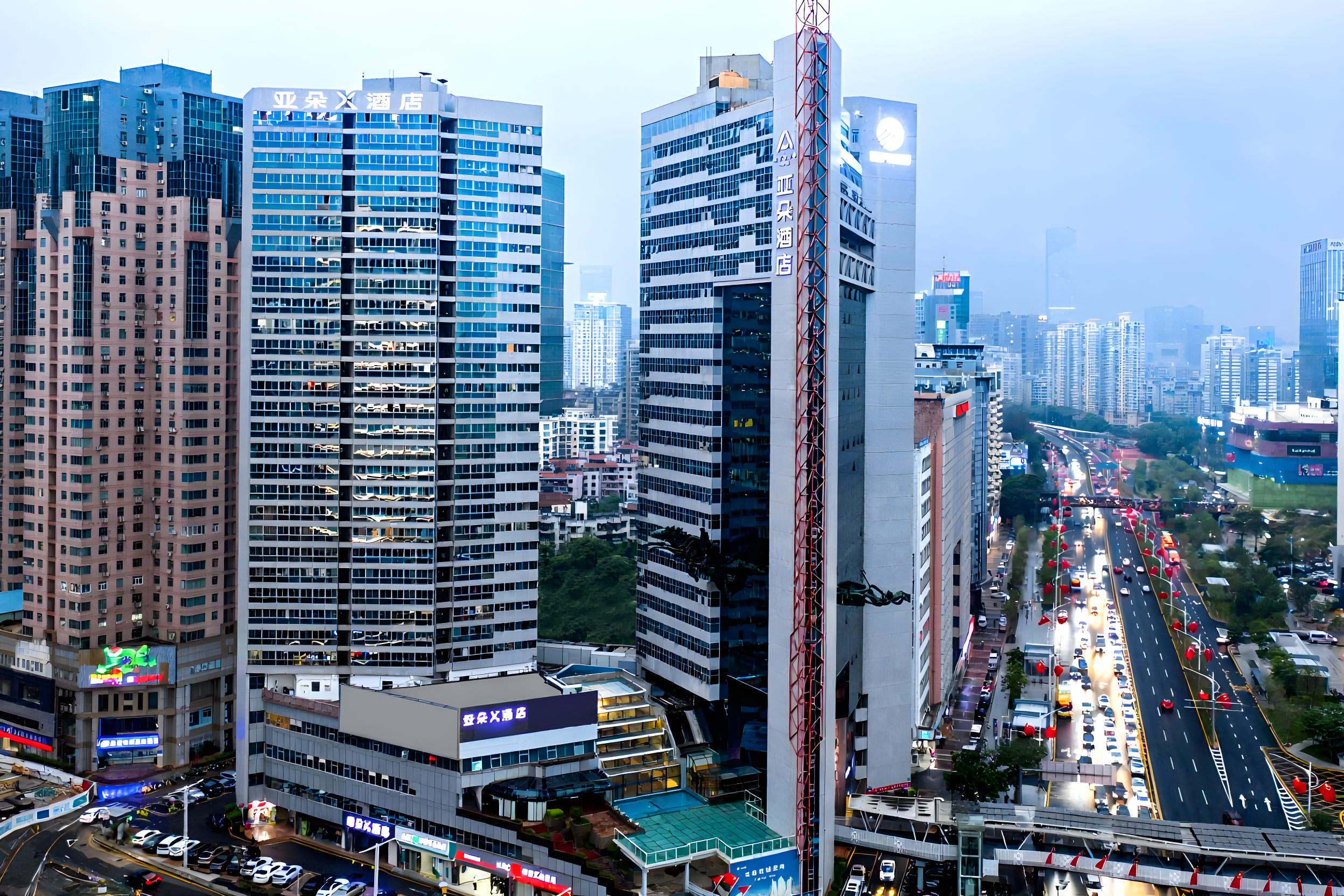 深圳南山海岸城亚朵X酒店