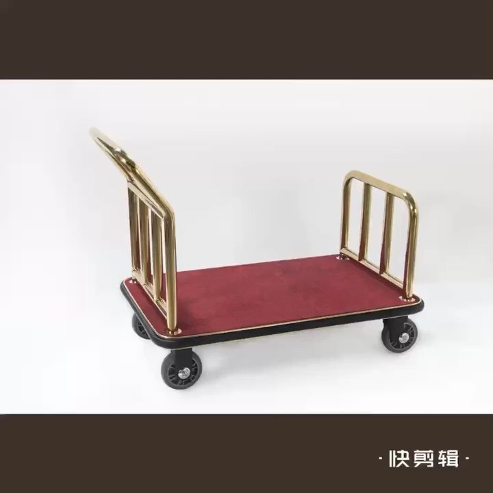 Customized Used Room Service Housekeeping Maid Trolley Hotel Luggage