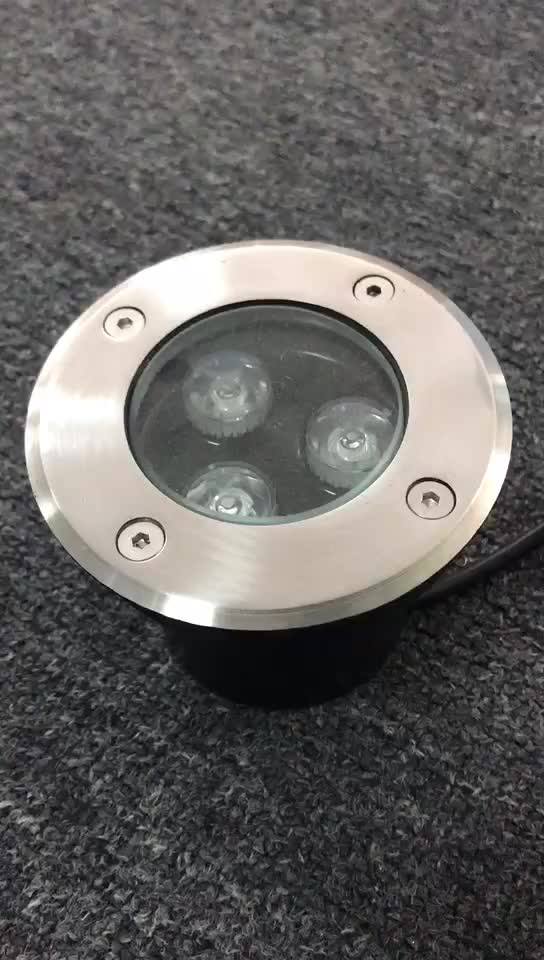 5w Ip67 Outdoor Waterproof Recessed Floor Round Led Deck Garden