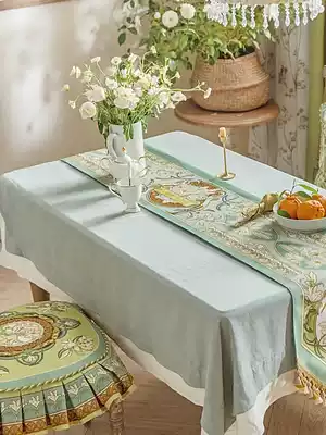 ALEX Muxia tablecloth European high-end luxury tablecloth American light luxury coffee table TV cabinet dining table cloth long strip