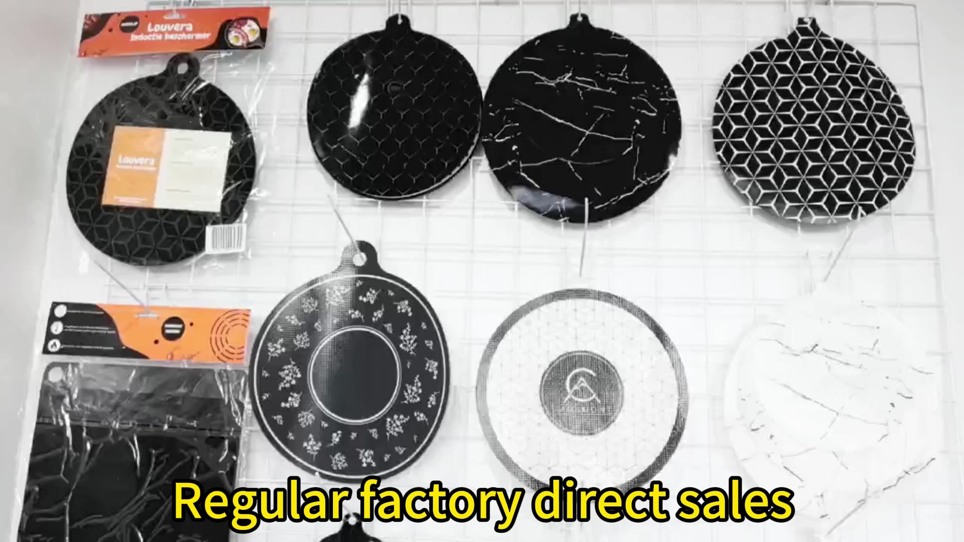 24 Cm Thick White Platinumgrade Silicon Baking Induction Cooker Mat