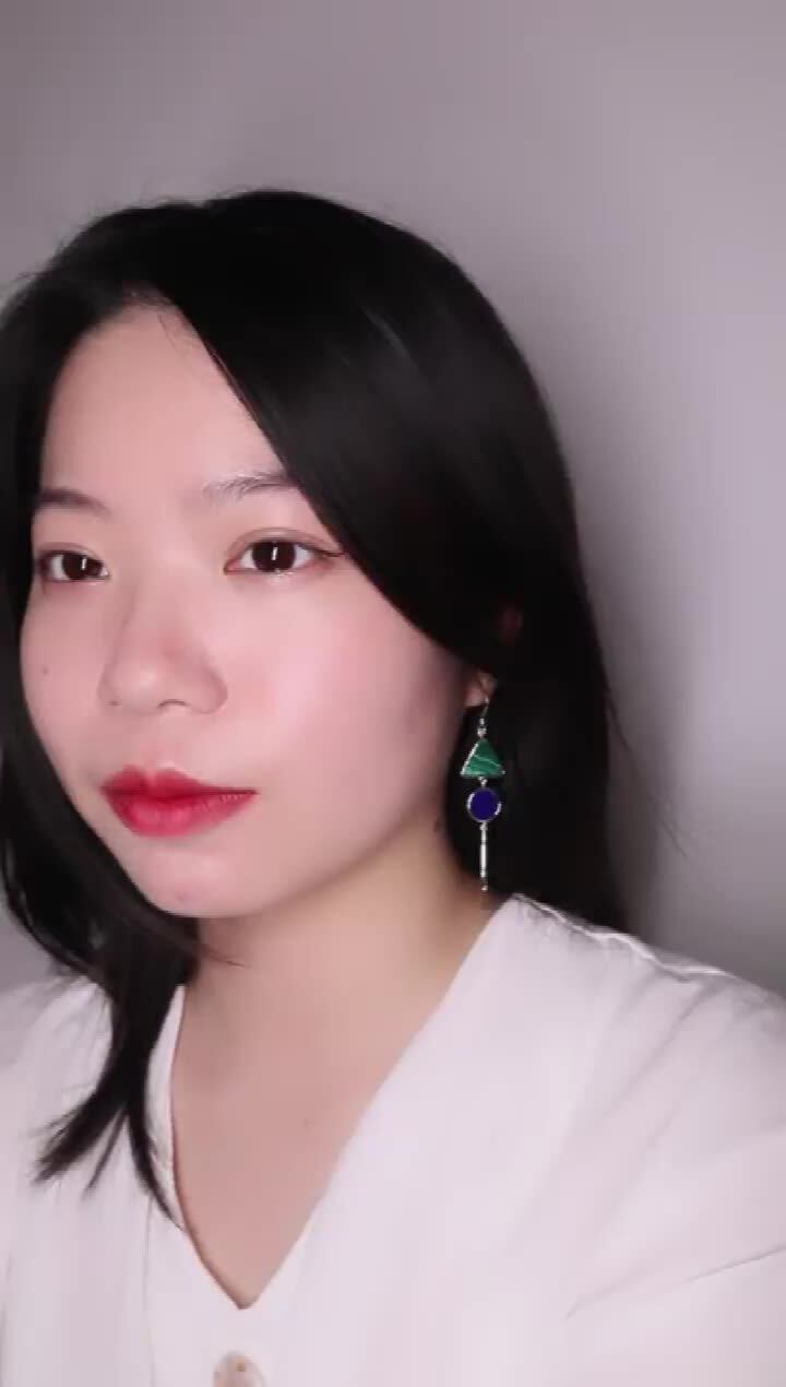 MIQIAO 2020 новые серебряные серьги на уши 925 Подвесные из натурального камня Малахит