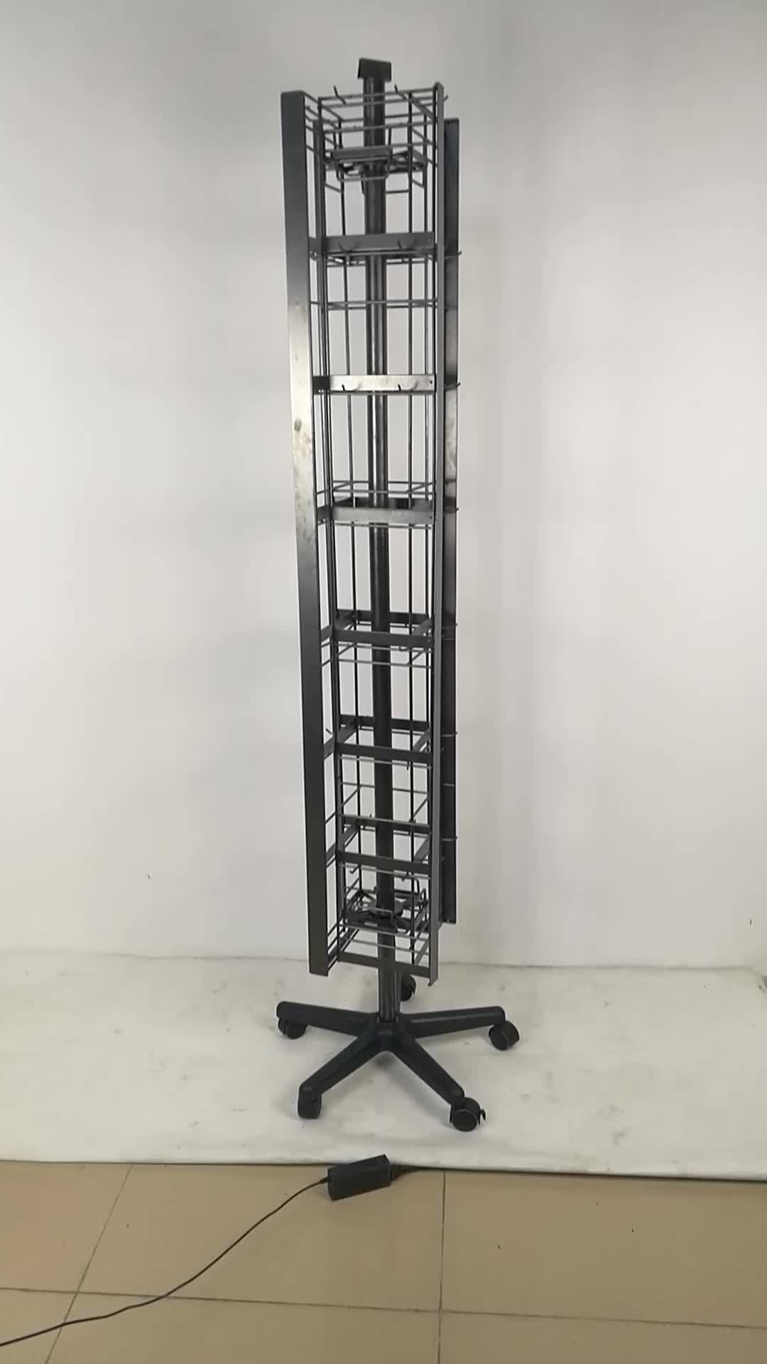 Floorstanding Foursides Retail Hanging Display Stand Buy Retail