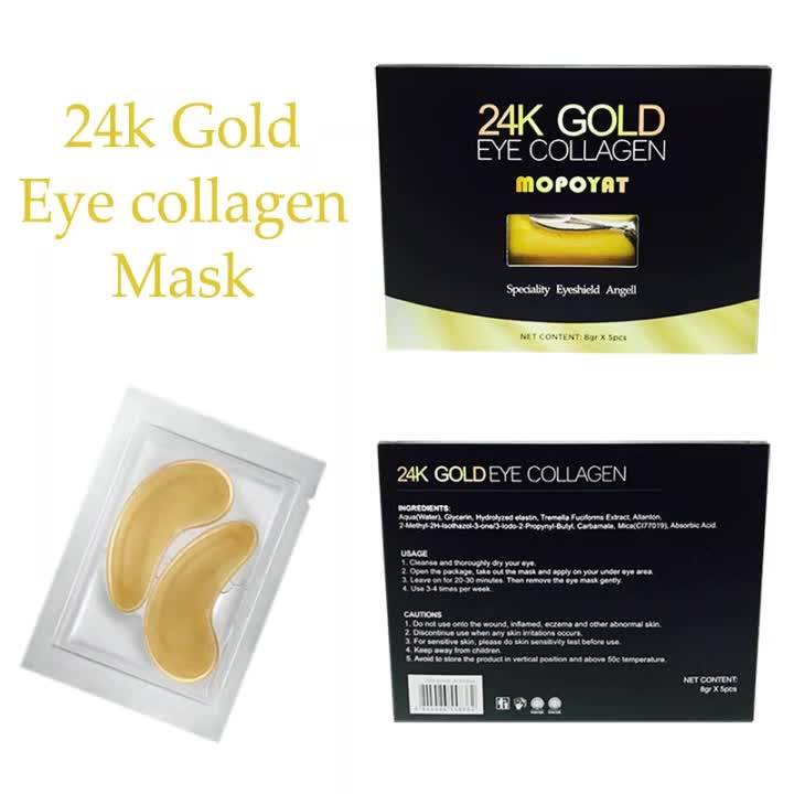 Mopoyat Soothing Eye Moisturizer 24k Gold Collagen Eye Mask Buy New