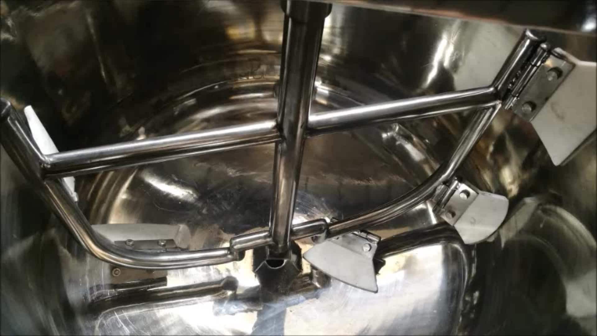 Liquid Body Lotion Soap Making Machine Cosmetic Cream Shampoo