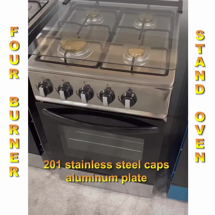 Freestanding 4 Burner Gas Range And Oven Full Painting Body Buy Free