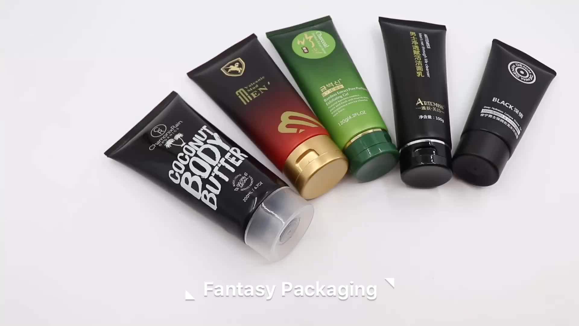 Best Quality 100ml 120ml 130ml Hot Stamping Printing Soft Pe Plastic Extruded Cosmetics Tube