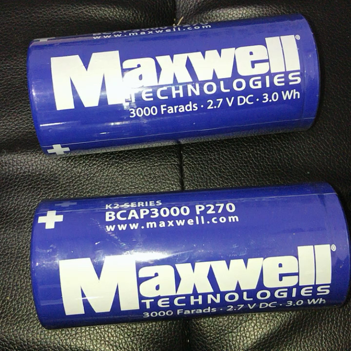 10pcs Maxwell 2.5V 10F PC10 Super Capacitor – Line Wire Farad Capacitors