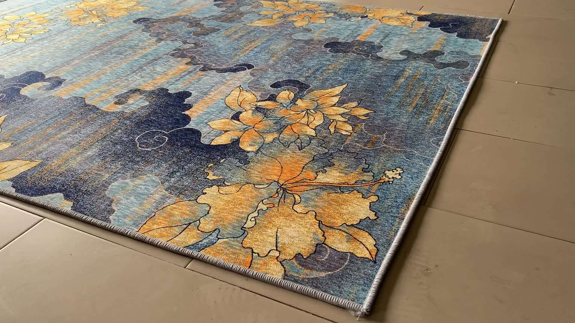 Custom Design 3d Decoration Rugs Carpets Floor Mats Home Printed Area