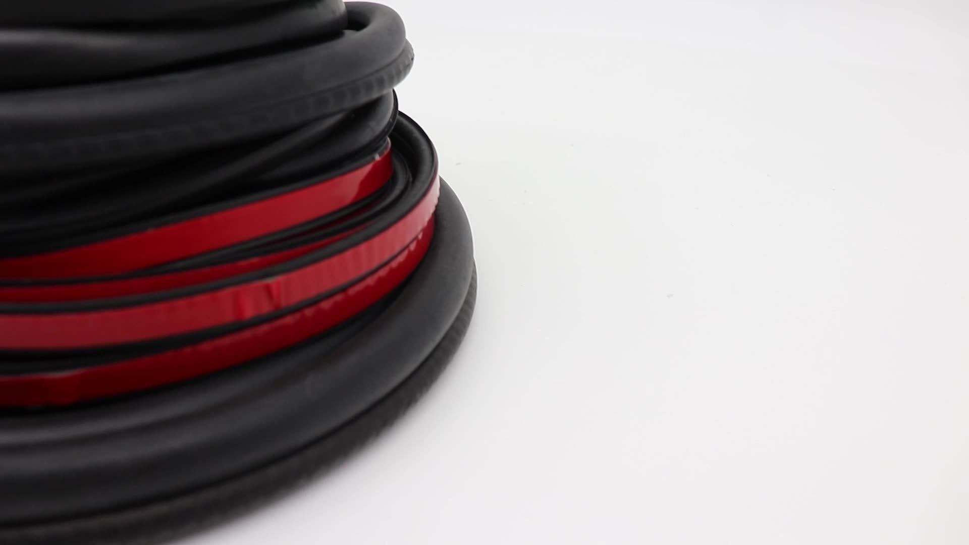 Universal Car V Shape Rubber Seal Weather Strip Windshield Hollow Glass Window Edge Moulding Trim Decorate Weatherstrip 2M/4M - 34 - View #6