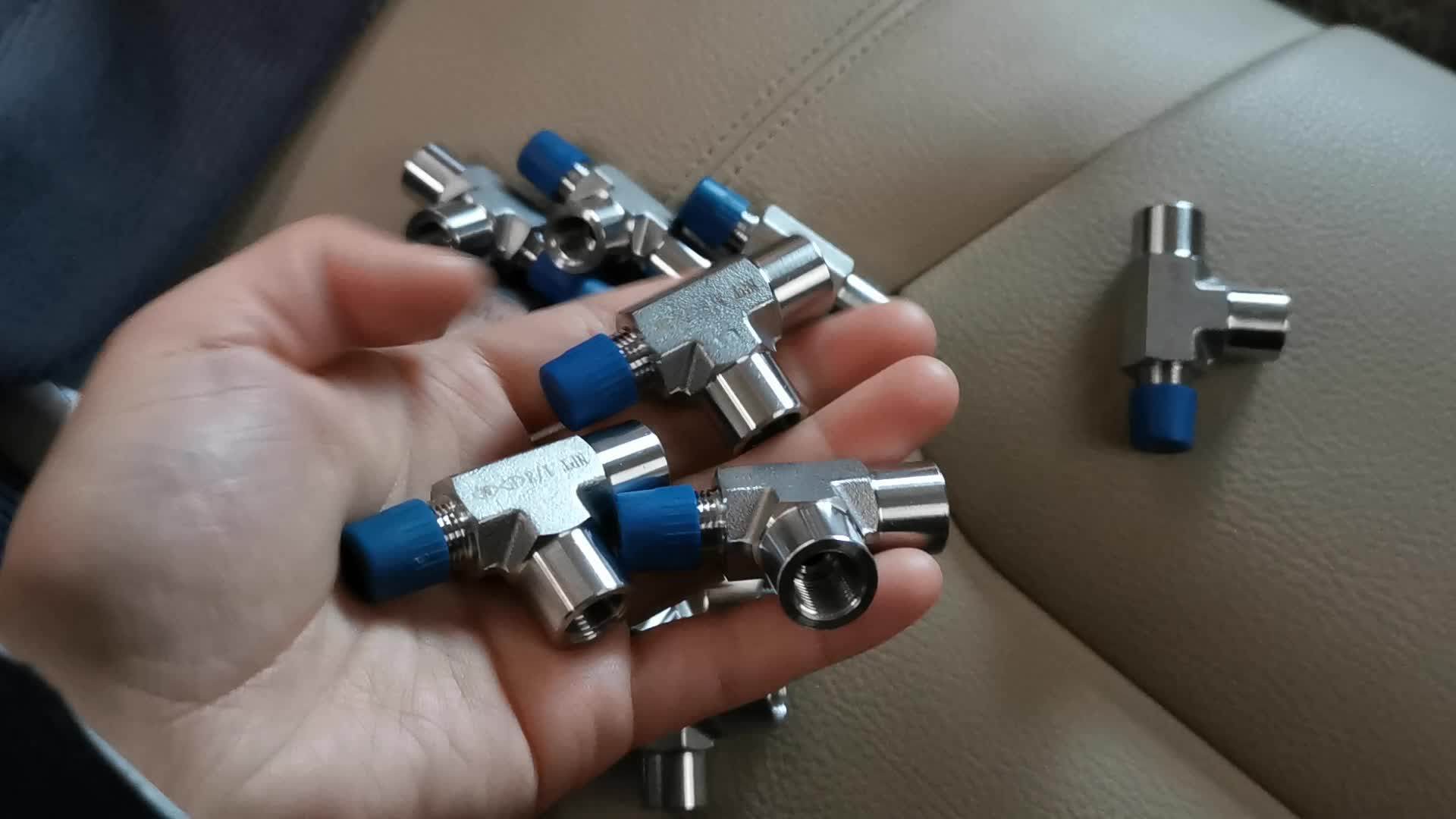 Stainless Steel 1/4inch Hydraulic Compression Fittings Street Tee Buy Stainless Steel 1/4inch