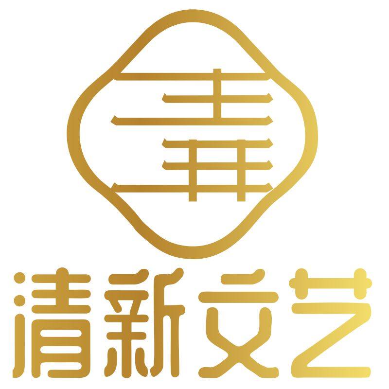 清新文艺设计印刷的LOGO