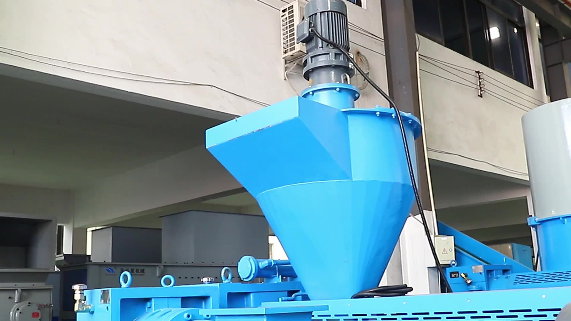 Factory Price Waste Plastic Pp Pe Pet Recycling Granule Making Machine