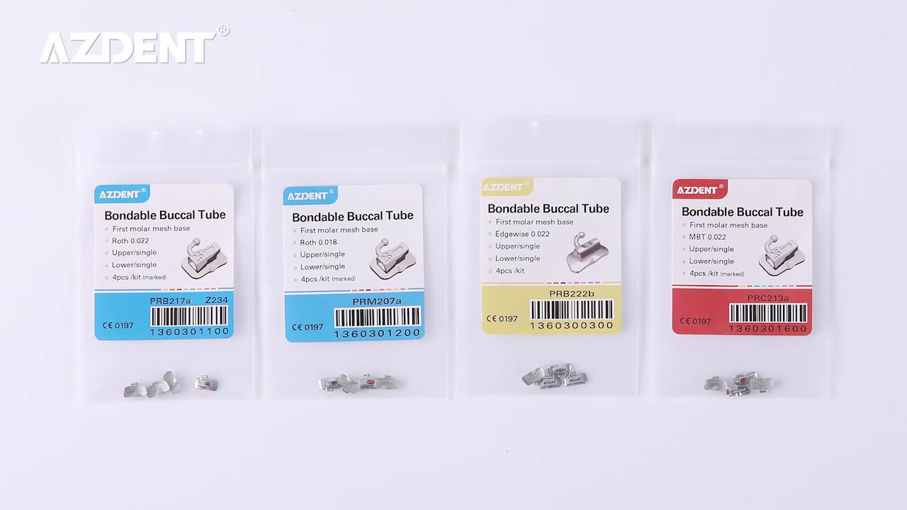 Brackets Metallo - Edgewise 018