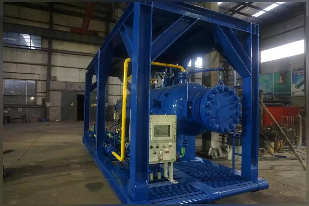 Gas Liquid Filter Separator/horizontal Oil Gas Water Three Phase