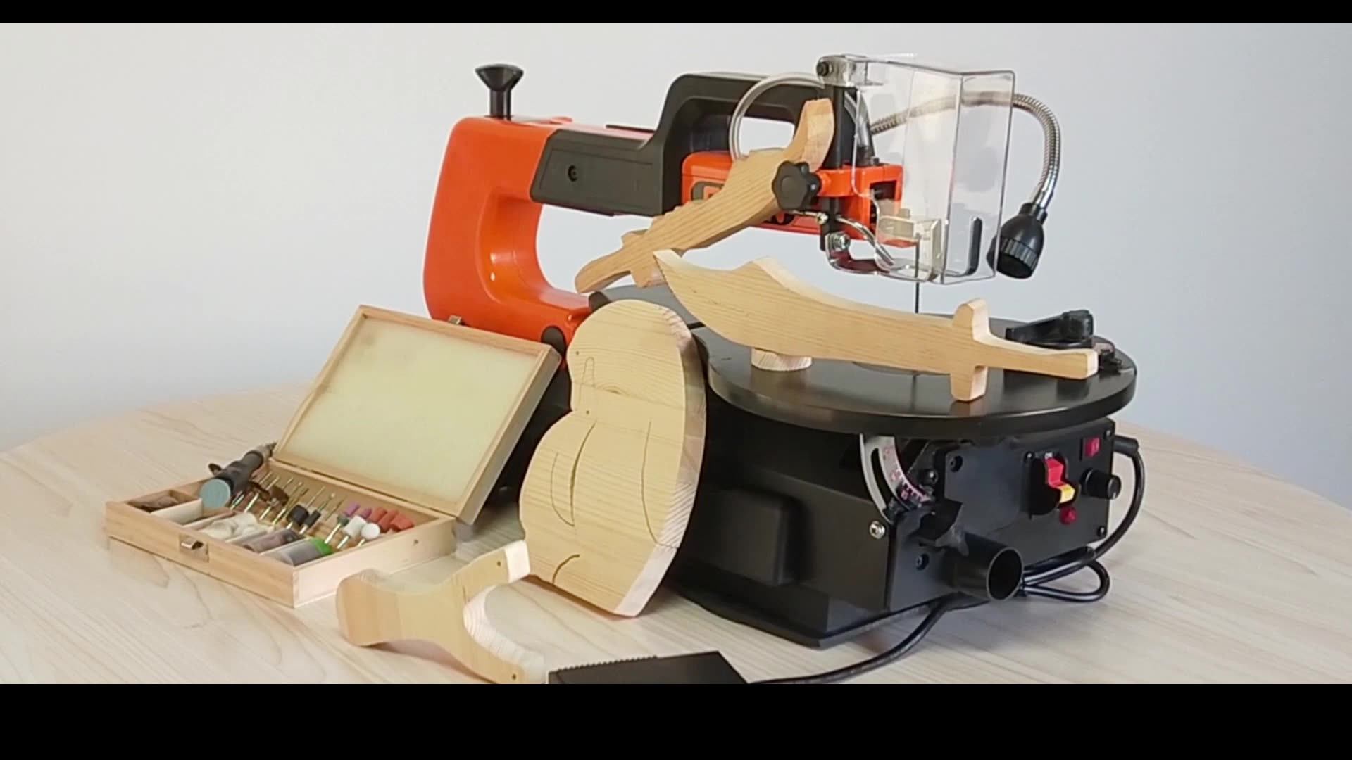 Luxter Pro 16 Inch Variable Speed Scroll Saw Machine With Work Light