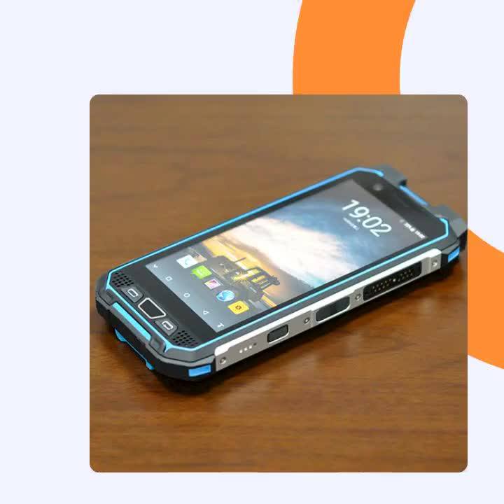 Ip68 Waterproof Rugged Cell Phone 1d 2d Barcode Scanning Ppt Rugged