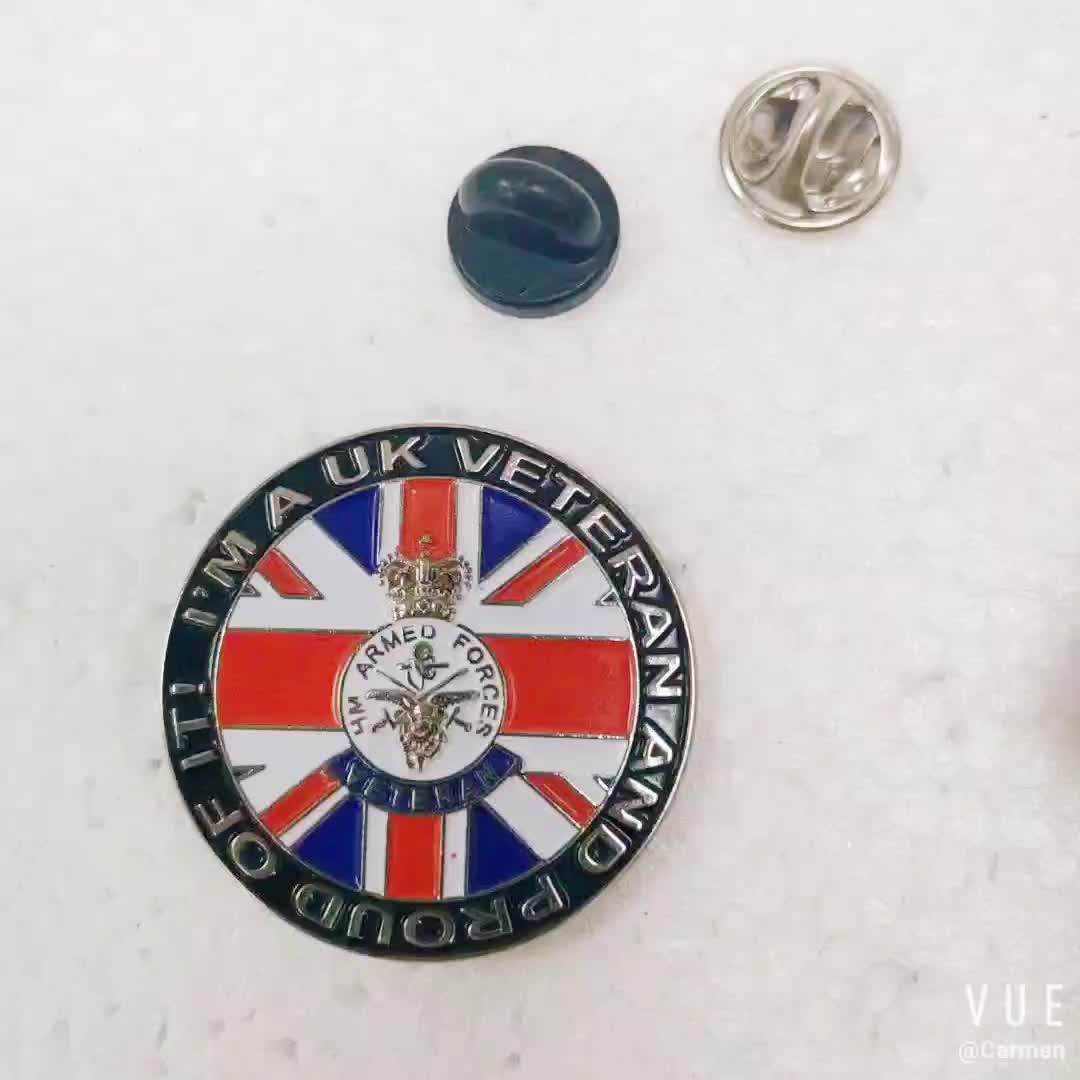 2019 Beautiful Silk Screen Print Bulk Lapel Pin Back Buy Bulk Lapel