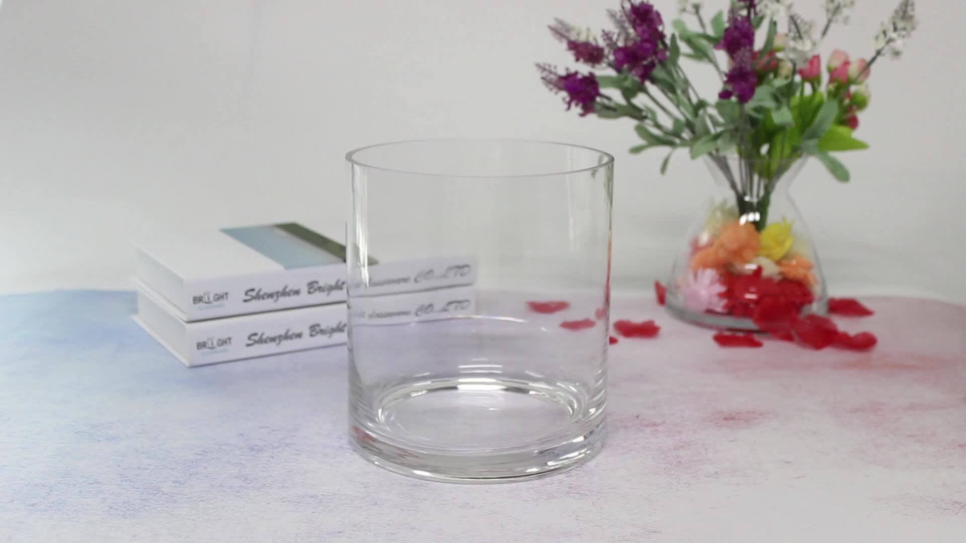 Wooden Wick Candle Vessel Clear Empty 450ml Oval Boat Shape Candle