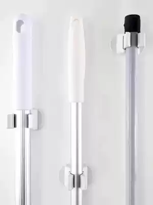 House mushroom multifunctional cleaning tool adhesive hook-free broom umbrella stick stick children's room book wall rack